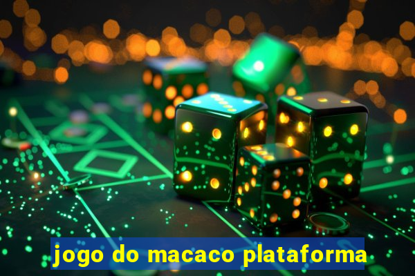 jogo do macaco plataforma